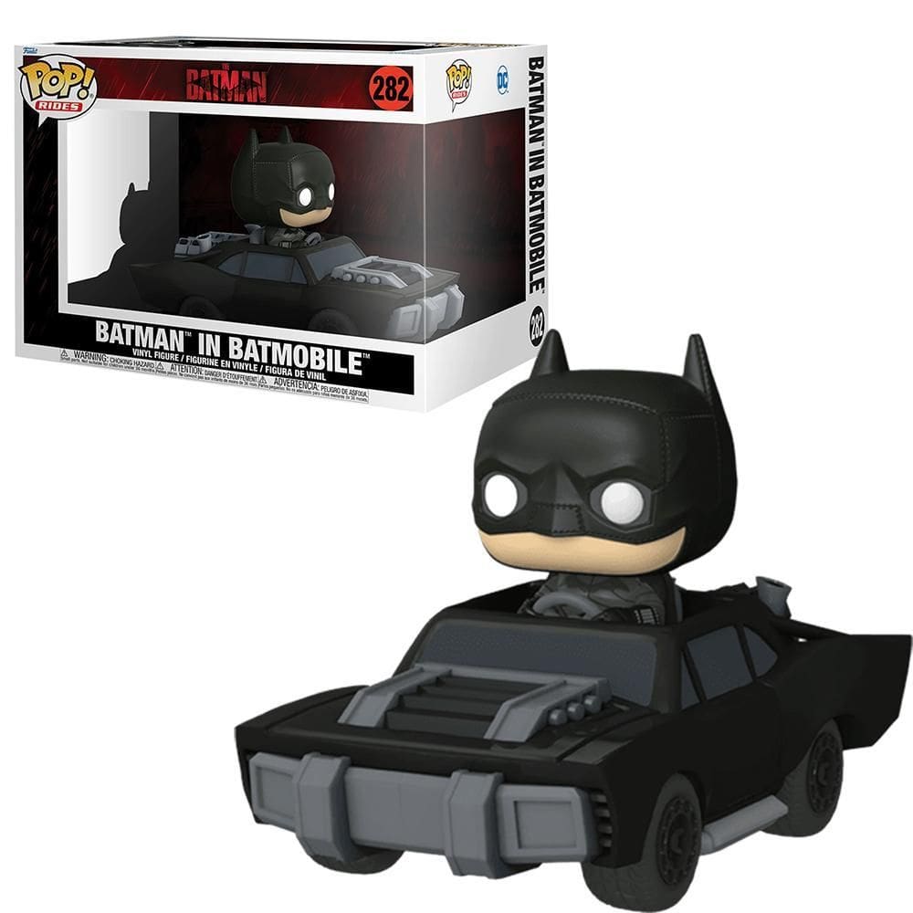 Batman In Batmobile 282 Rides Pop Funko Batman Dc