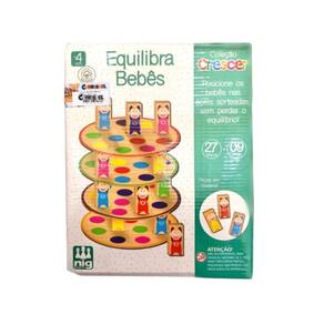 Jogo Equilibra Bebes Madeira 0453 - Nig - Torre