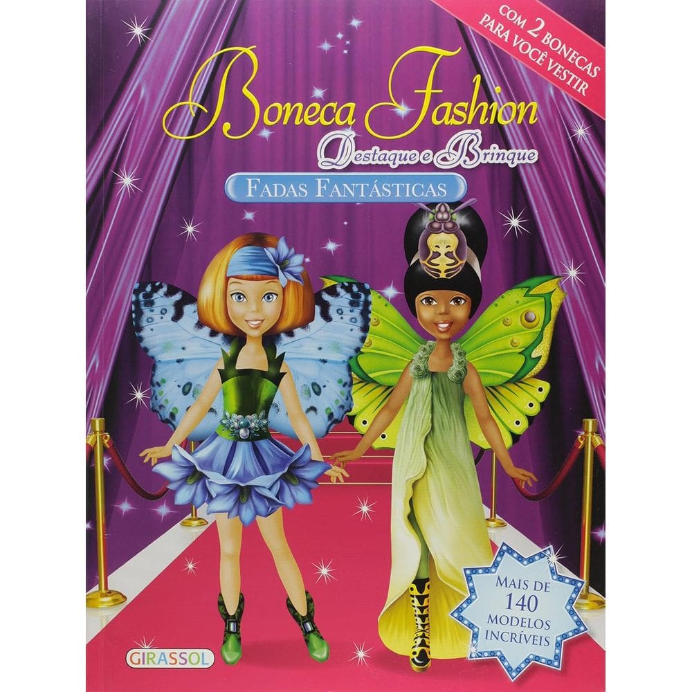 LIVRO NOVO Bonecas Fashion - Fadas Fantasticas