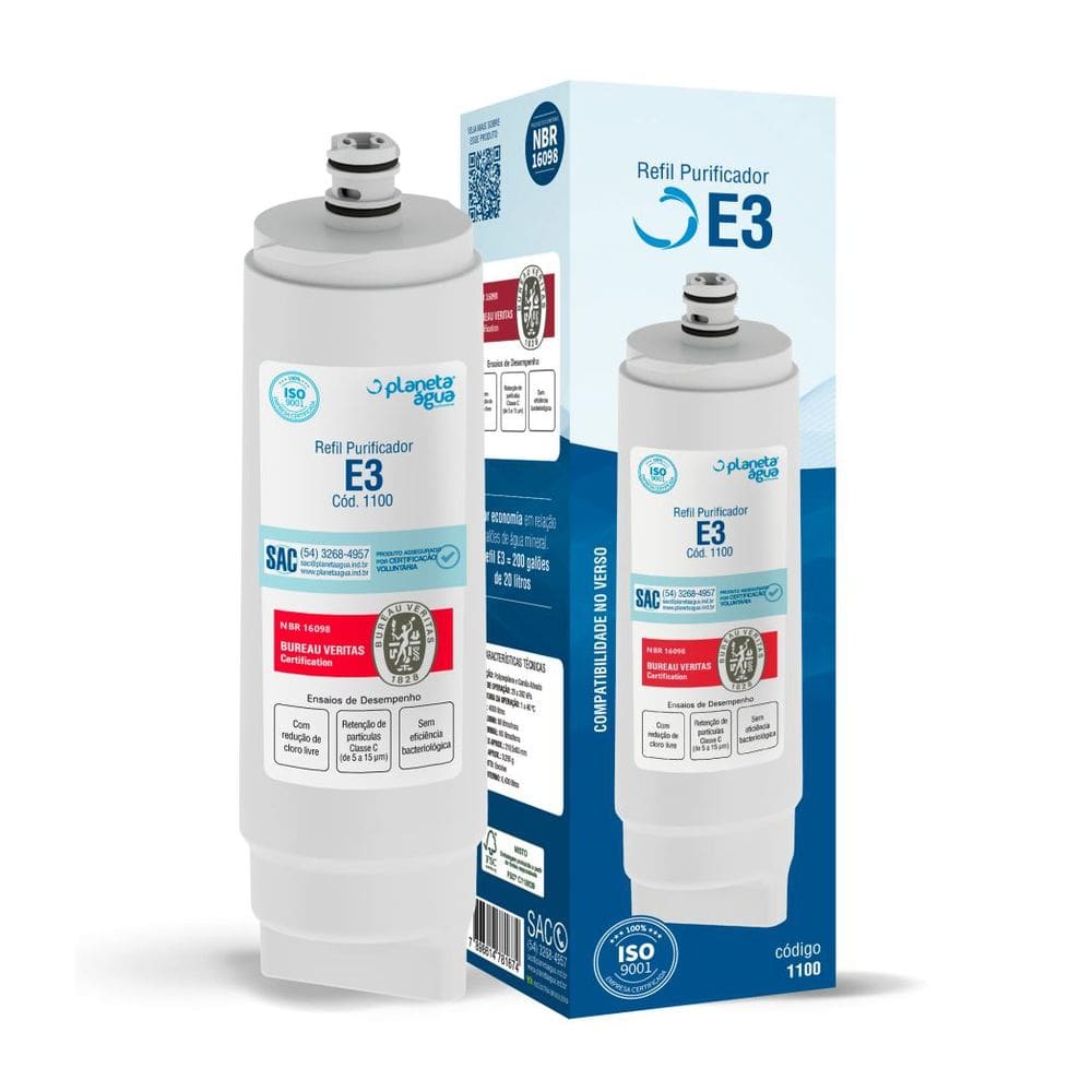 Refil Filtro Purificador Vela Ibbl C+3 Fr600 Evolux