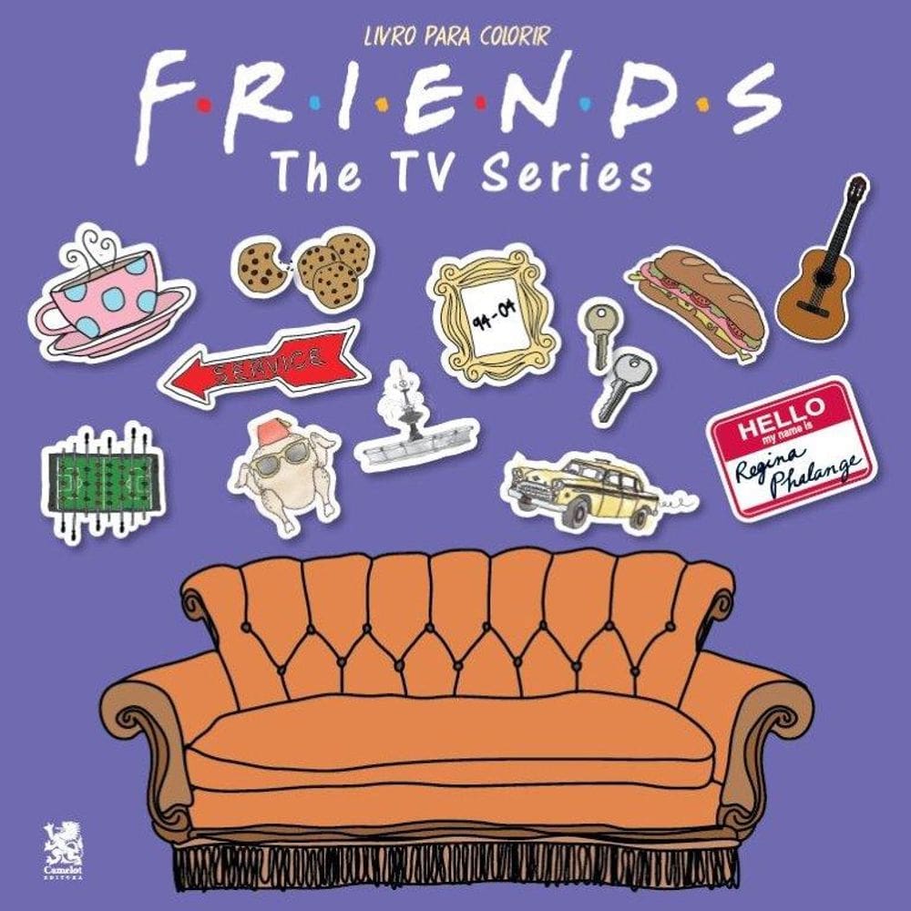Friends Livro para Colorir