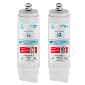 Kit 2 Unidades Refil Filtro Planeta Água E3 1100