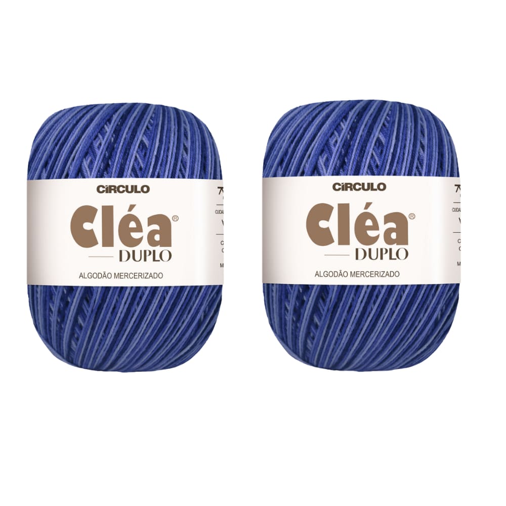 2 Fios Circulo Cléa Duplo 8/4 Com 100g Croche - Cor 9172 - Amuleto