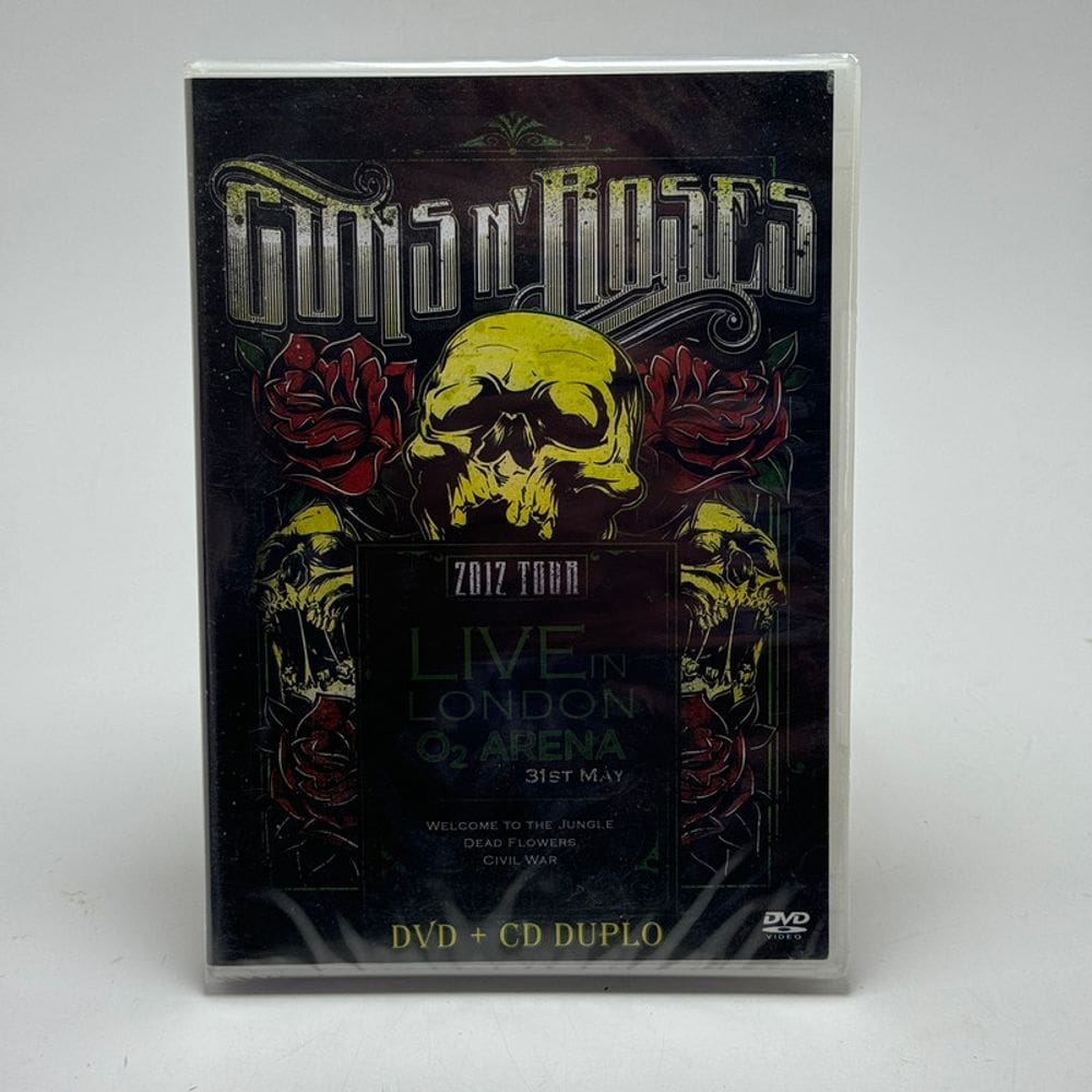 DVD + CD Duplo Guns n` Roses O2 Arena