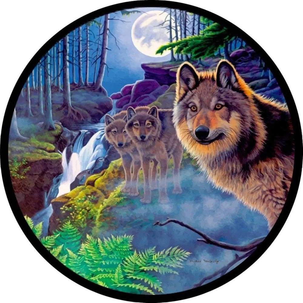 Capa De Estepe Lobos