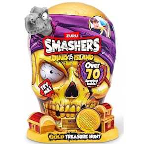 Smashers Dino ISLAND GOLD Treasure HUNT Series 1 FUN Cinza F0171-2