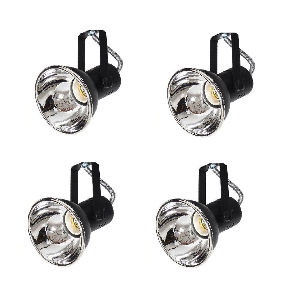 Kit 4 Spot Trilho Perfilado Eletro calha Par20 Bulbo OL5