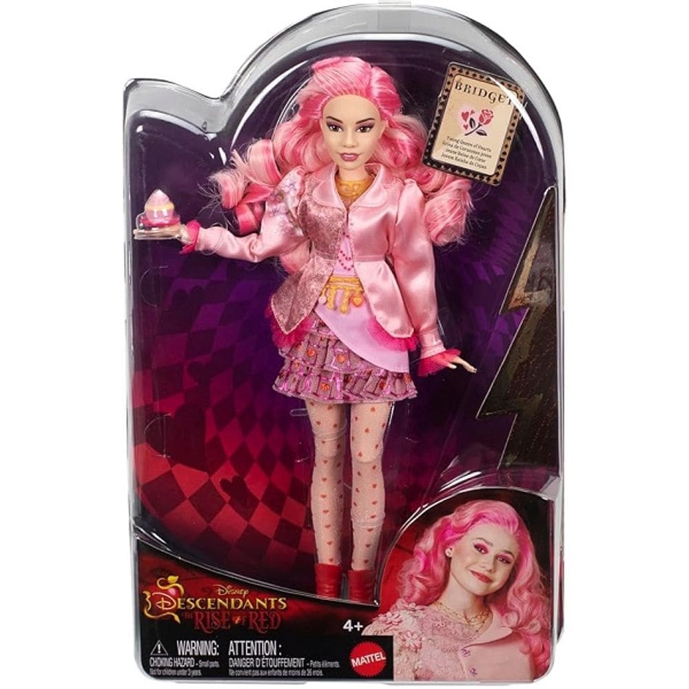 Boneca Disney Descendentes Bridget Jovem Rainha de Copas Mattel HWT91
