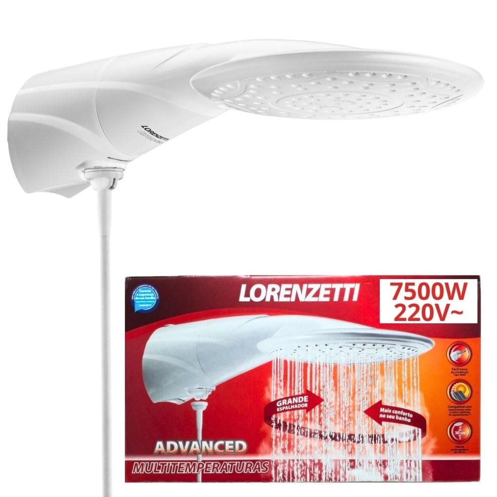 Ducha Advanced Lorenzetti 7500w 220v