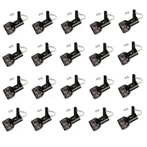 Kit 20x Spot tela para trilho perfilado ou eletro calha Pt
