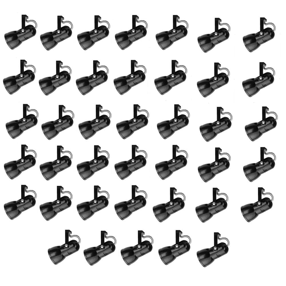 Kit 40 Spot Trilho Perfilado Eletro calha Par20 Bulbo OL2