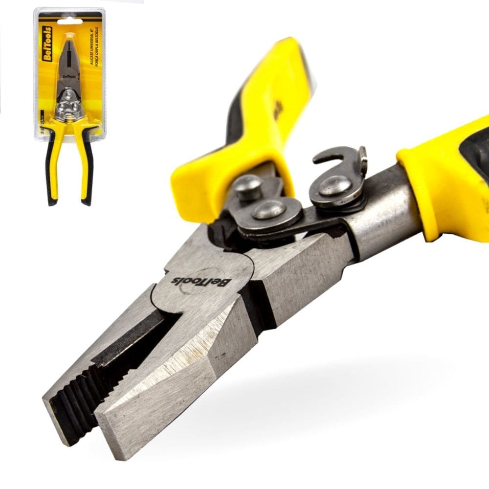 Alicate Universal 8 Pol Força Dupla Beltools