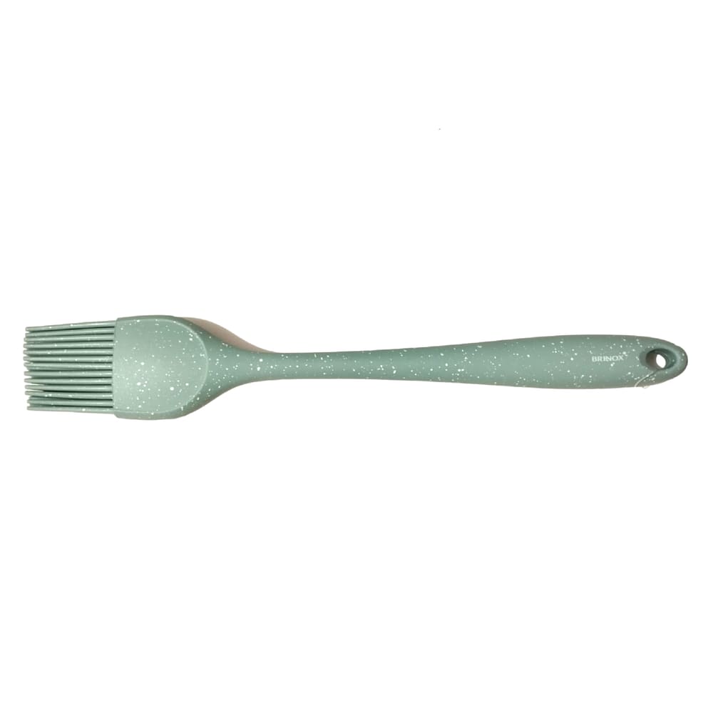 Pincel 28cm Cozinha Silicone Untar Forma Brinox Antiaderente Verde