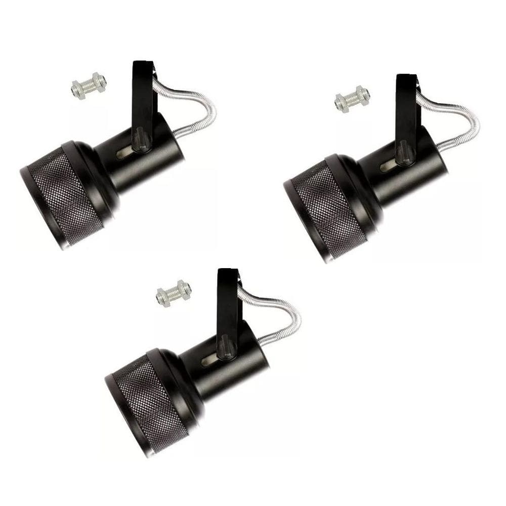 Kit 3 Spot Trilho Perfilado Eletro calha Par20 Bulbo OL1