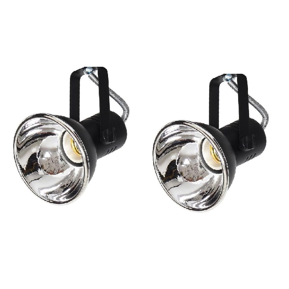 Kit 2 Spot Trilho Perfilado Eletro calha Par20 Bulbo OL5