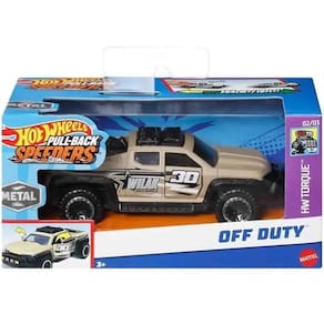 Carro HOT Wheels Pullback Mattel HPR70 1969 OFF DUTY