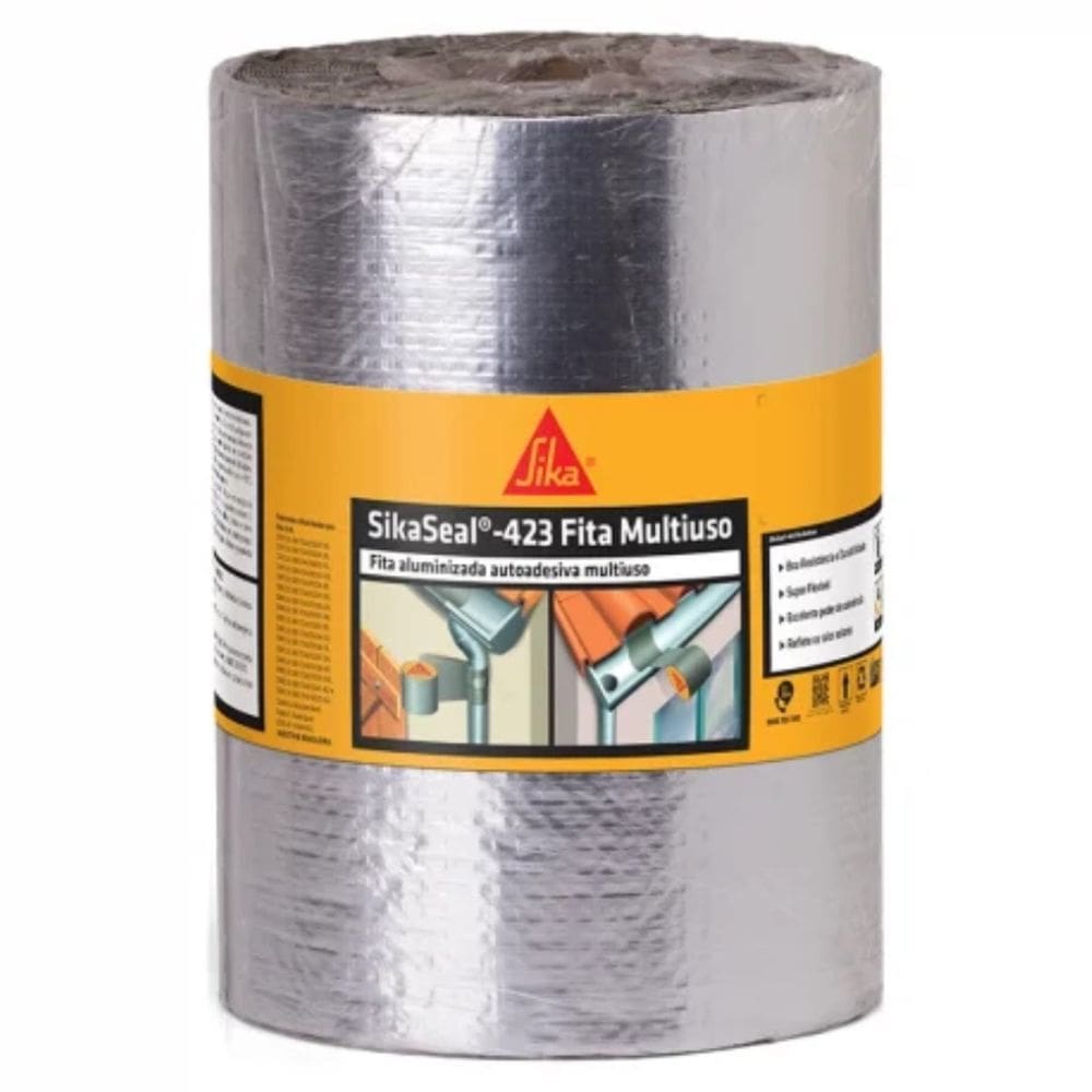 SIKASEAL 423 FITA MULTIUSO ALUMINIZADA 20cmX10m SIKA