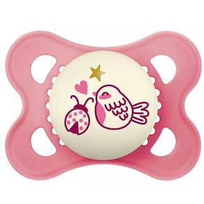 Chupeta Original NIGHT 0-6 Meses Rosa Passaro MAM CH22212