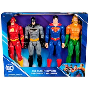 Conjunto com 4 Bonecos Herois da DC de 24CM SUNNY