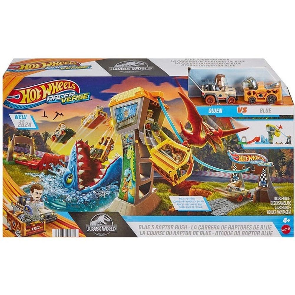 Hot Wheels Pista CITY Racerverse Jurassic Mattel HWV65