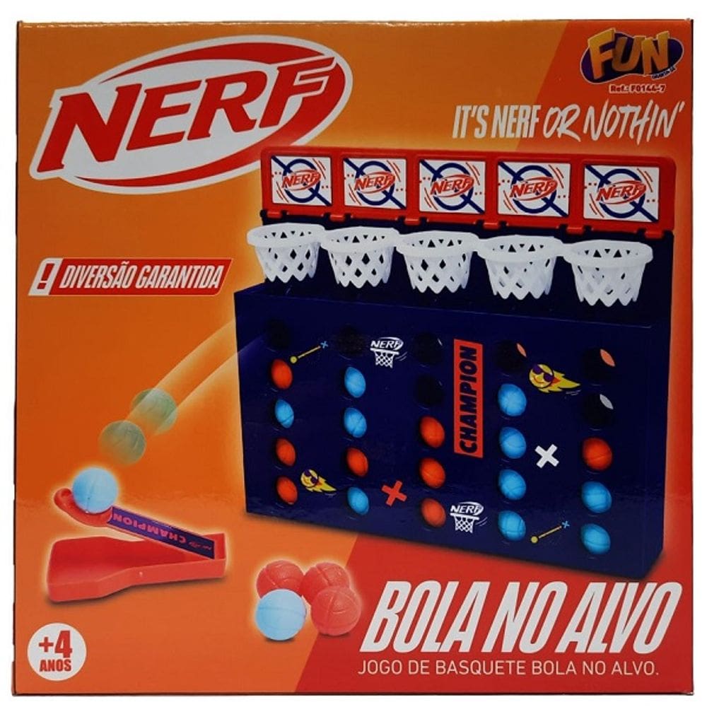 Nerf Basquete Bola NO ALVO FUN