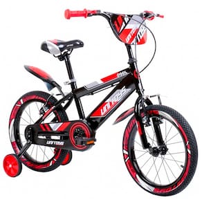Bicicleta Infantil PRO Aventura ARO 16 Unitoys Vermelha