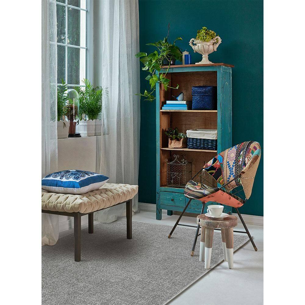 Tapete Para Sala Elegant Light Gray 1,00x1,50 São Carlos