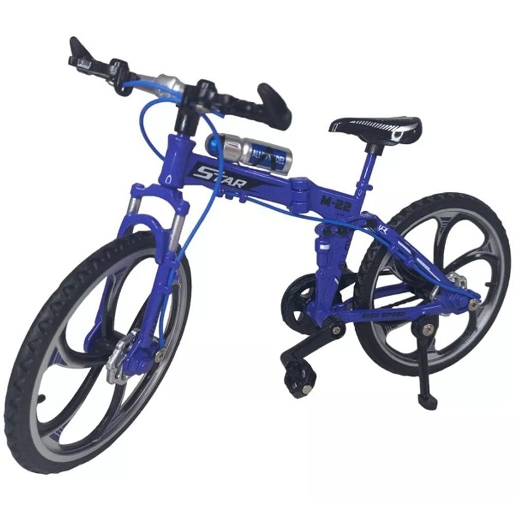 Miniatura Bicicleta Montain Bike Ciclismo Speed DFXL2139 Azul