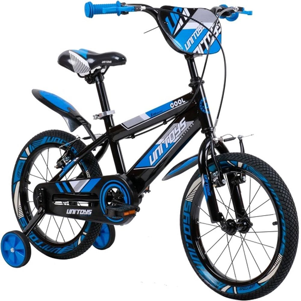 Bicicleta Infantil PRO Aventura ARO 16 Unitoys Azul