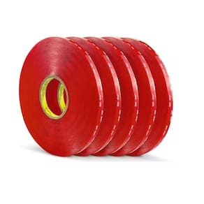 Kit 5 Fita Dupla Face Fixa Forte 3M VHB 12MM X 33M 4910