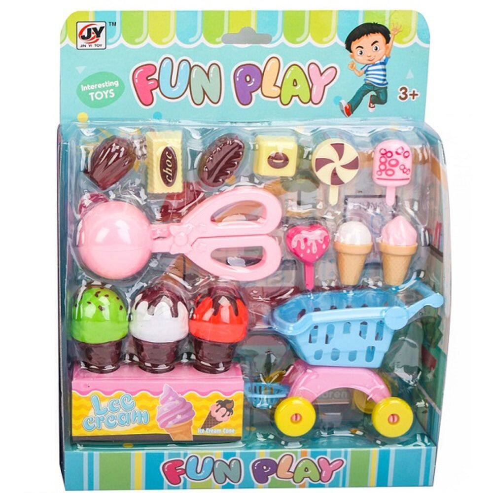 Conjunto FUN PLAY Sorveteria Azul