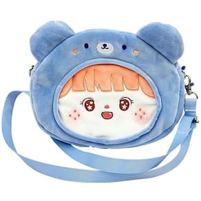 Bolsa Bichos Fofos Boneca com Roupa de URSO Caa TOYS