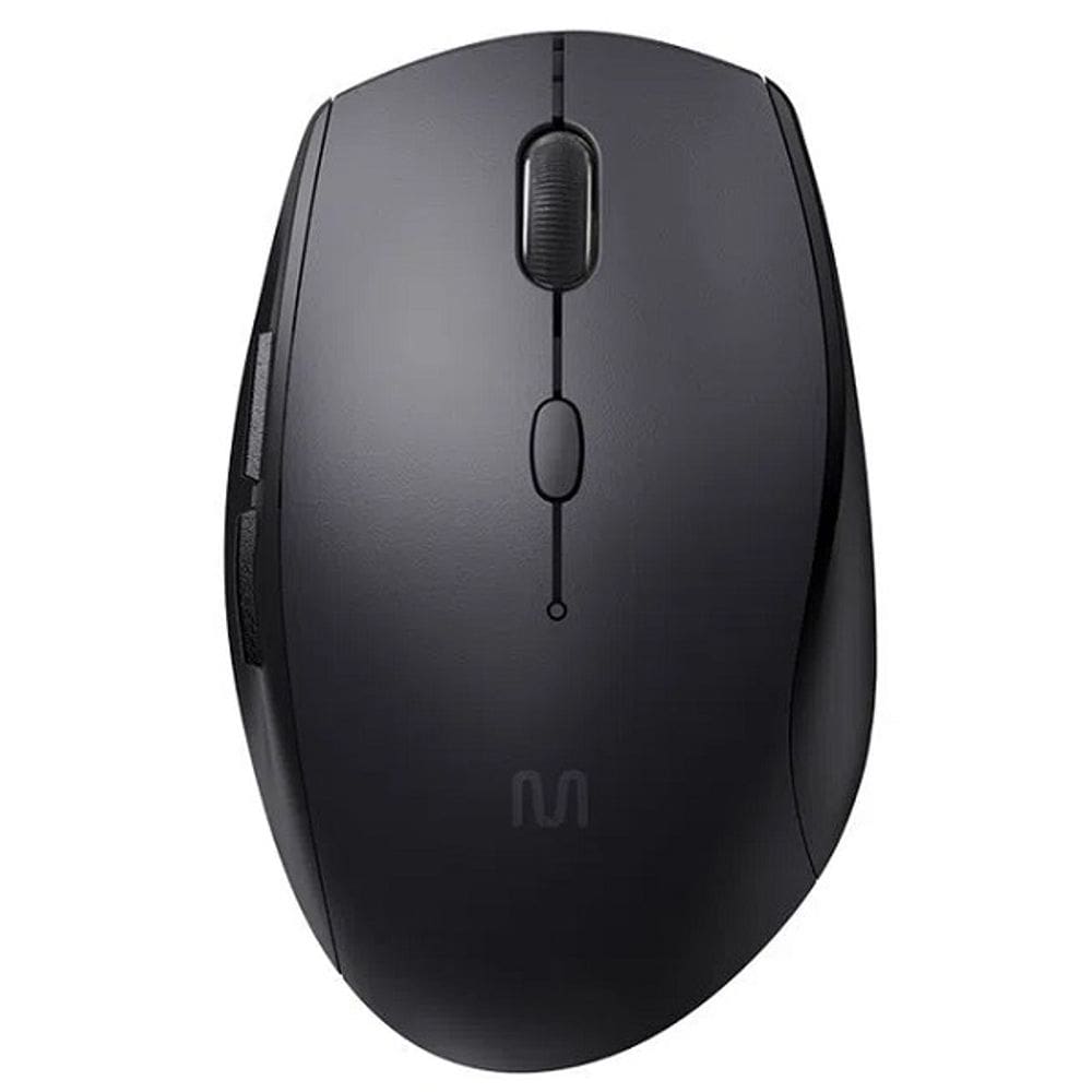 Mouse sem Fio MS400 1600 DPI 6 Botoes e Clique Silencioso Preto Multilaser