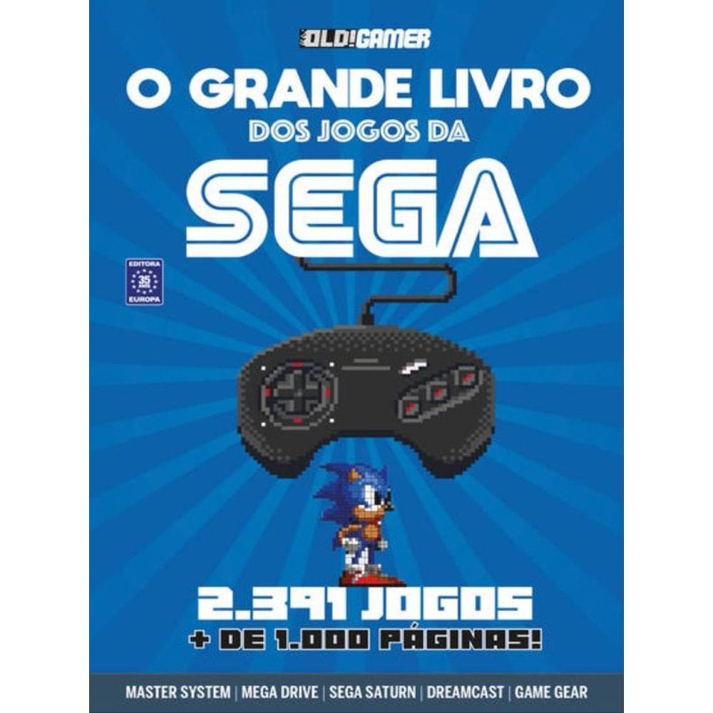O Grande Livro Dos Jogos Da Sega