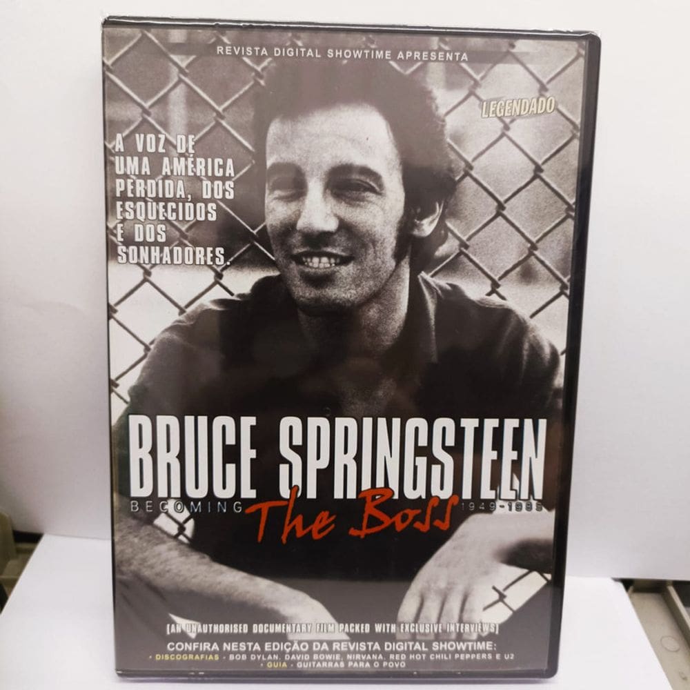 Dvd - Bruce Springsteen - Becoming The Boss