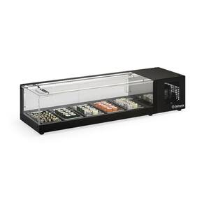Vitrine Refrigerada De Bancada Sem Bandejas Gvrs150 Gelopar Expositor Preto 220v
