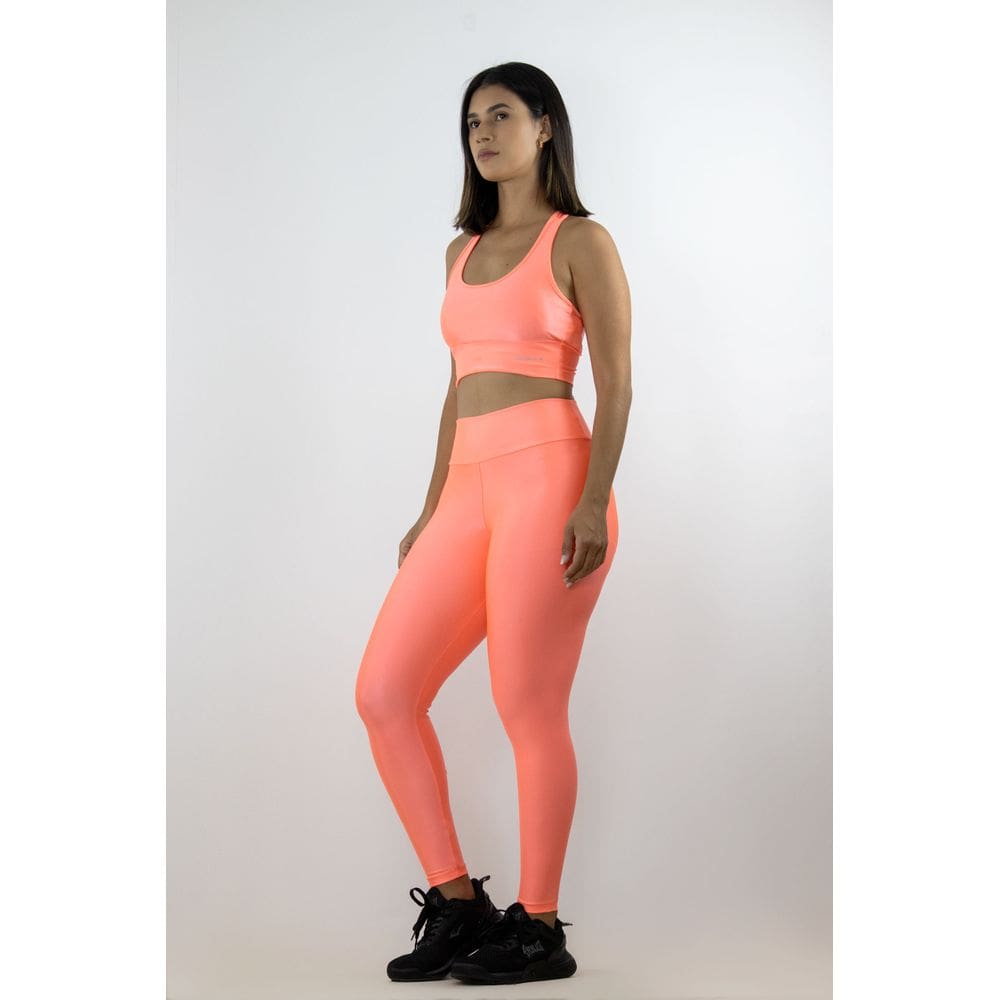 Legging Mirela Di Paula Coral Neon