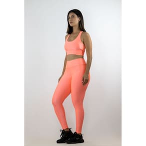 Legging Mirela Di Paula Coral Neon