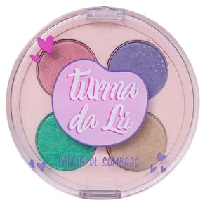 Paleta de Sombras Infantil 4 Cores - Turma da LU