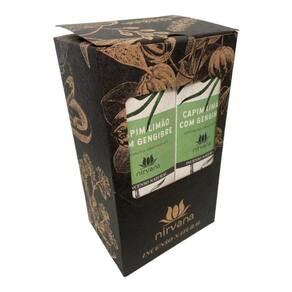 Incenso Nirvana Natural 12 Caixas Com 9 Varetas - Selecione