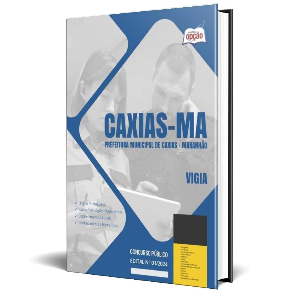 Apostila Prefeitura De Caxias Ma 2024 - Vigia