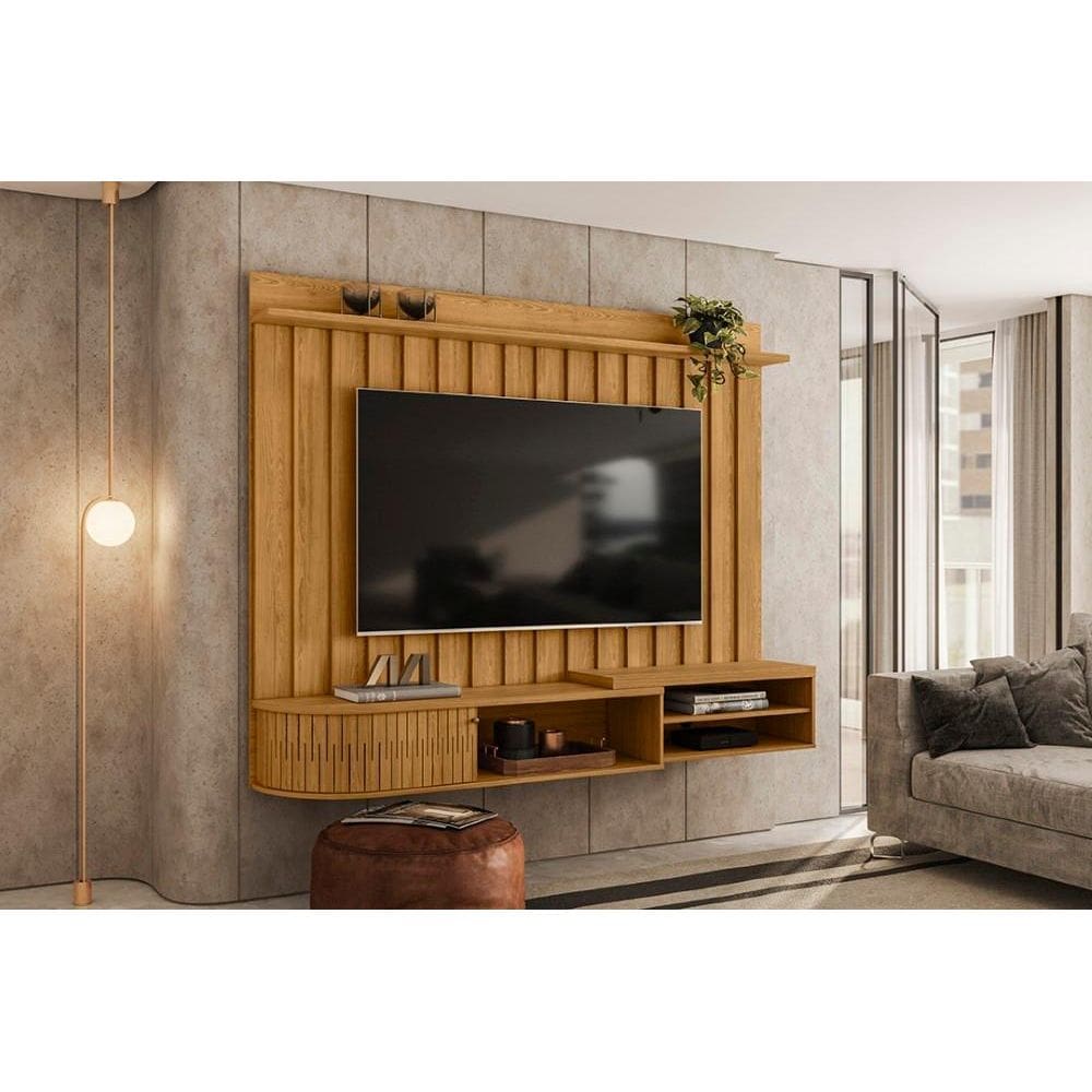 Painel suspensa Ímola Para TV até 75 Polegadas - Cumaru - Madetec