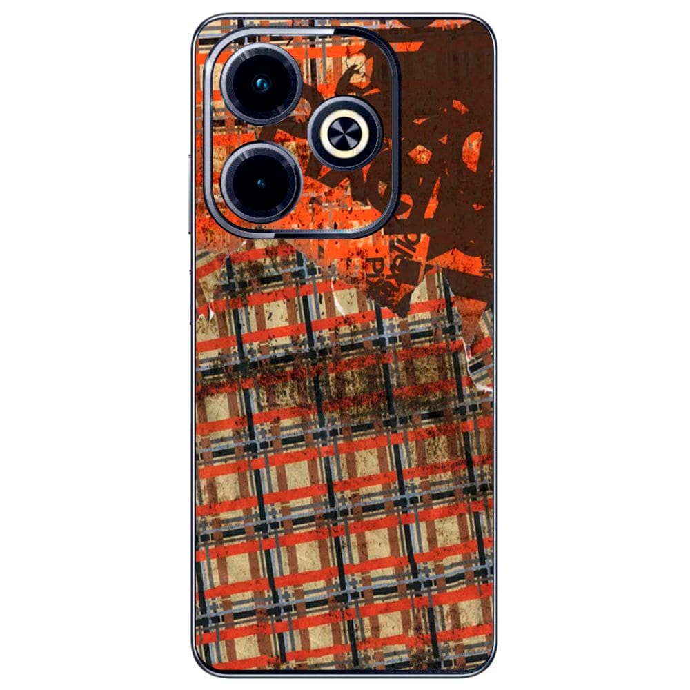 Capa Adesivo Skin194 Verso Para Infinix Hot 40i