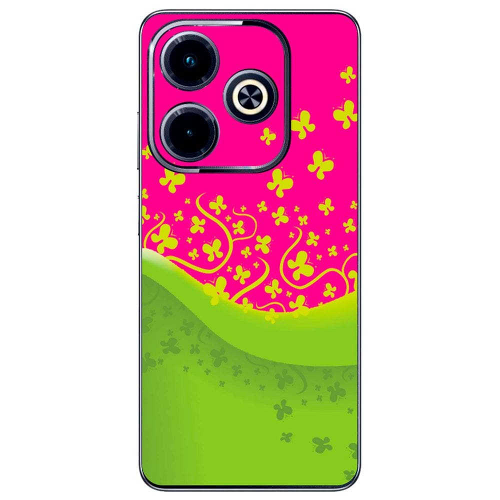 Capa Adesivo Skin358 Verso Para Infinix Hot 40i