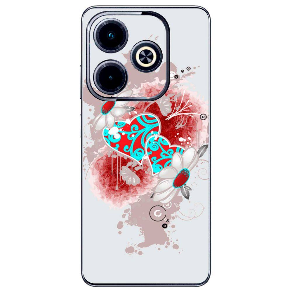 Capa Adesivo Skin363 Verso Para Infinix Hot 40i