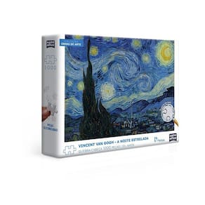 Quebra-Cabeça 1000 Peças Van Gogh A Noite Estrelada