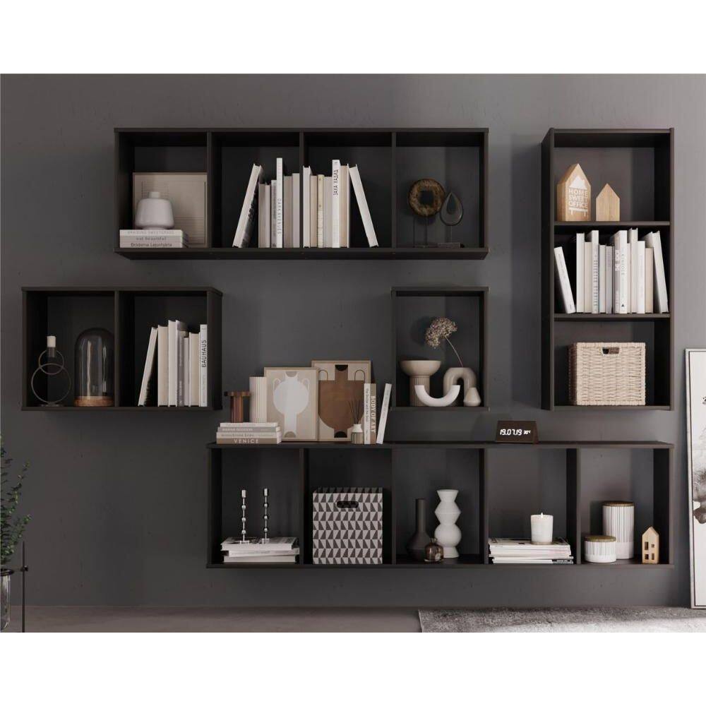 Kit de 15 Nichos Sofia Preto Onix