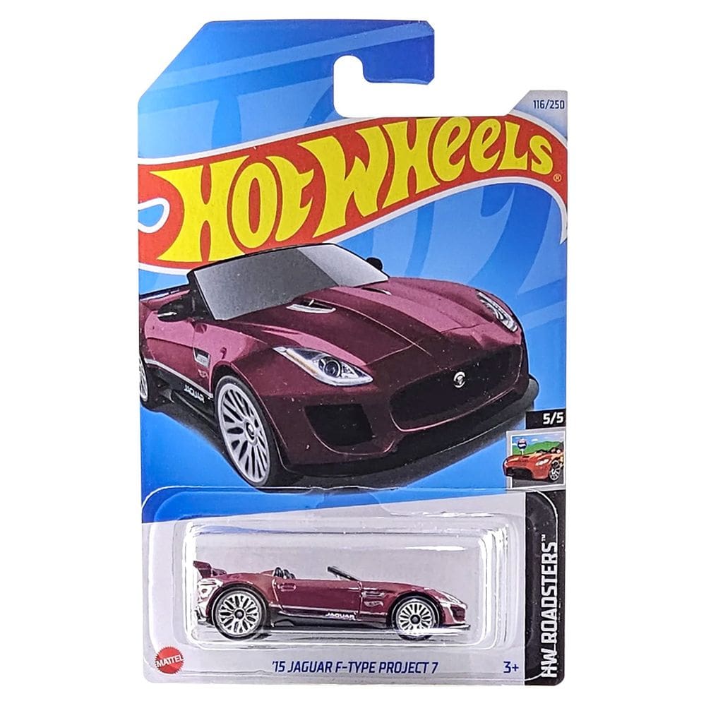Hot Wheels Roadsters `15 Jaguar F-Type Project 7 Htd74