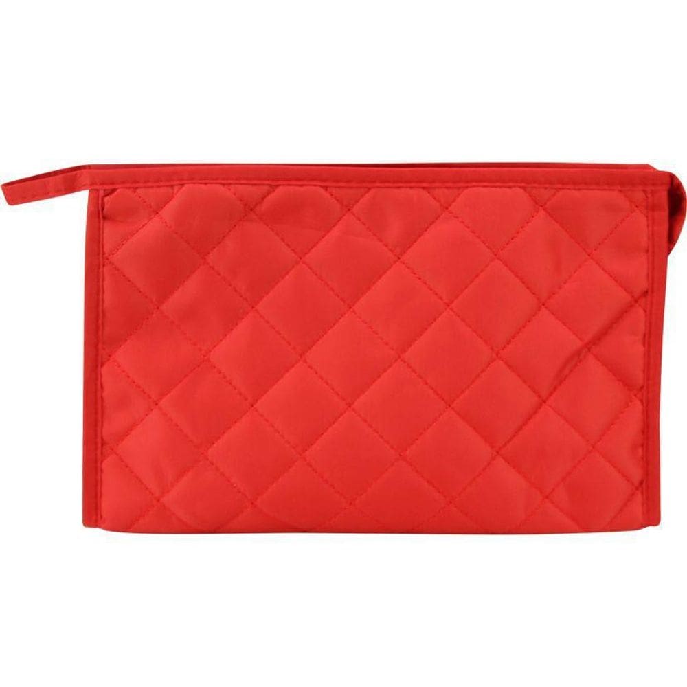 Necessaire Poliéster Vermelha Com Alça 27X17X8Cm - Clink
