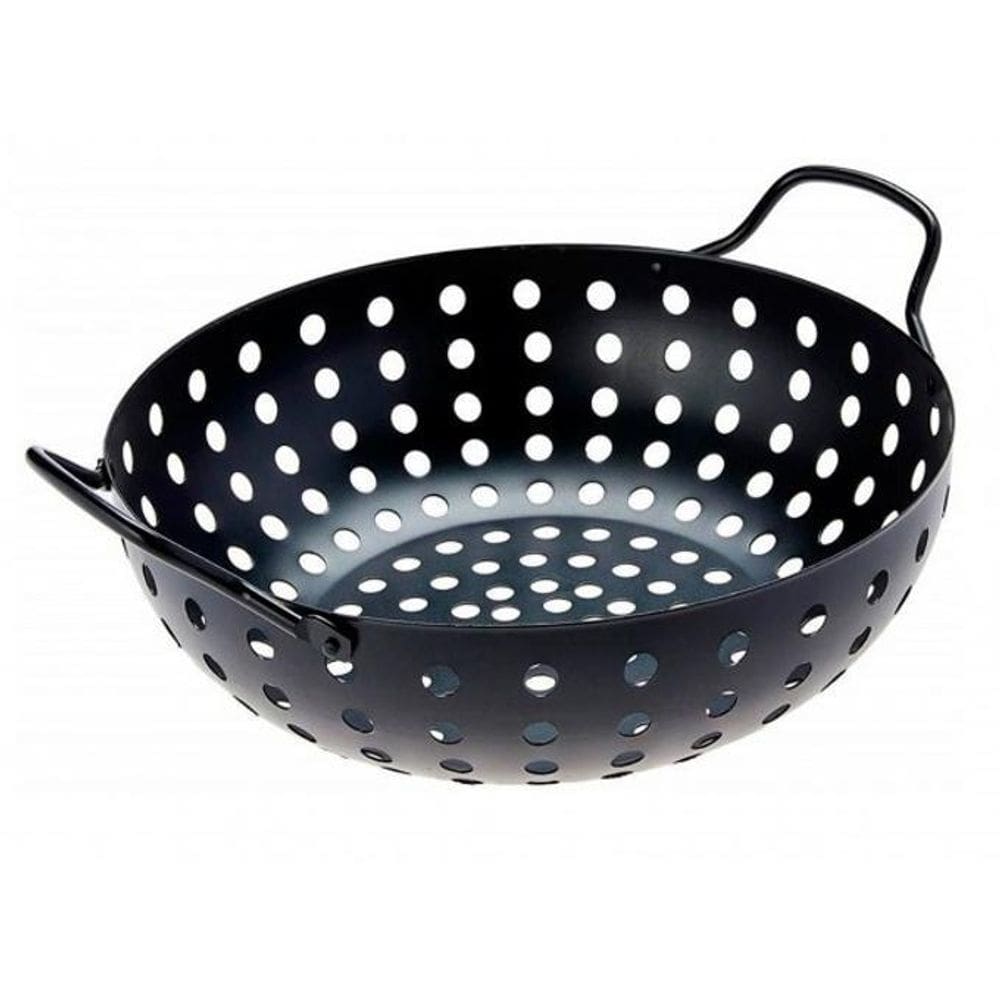 Grelha Perfurada Redonda 28Cm - Mimo Style